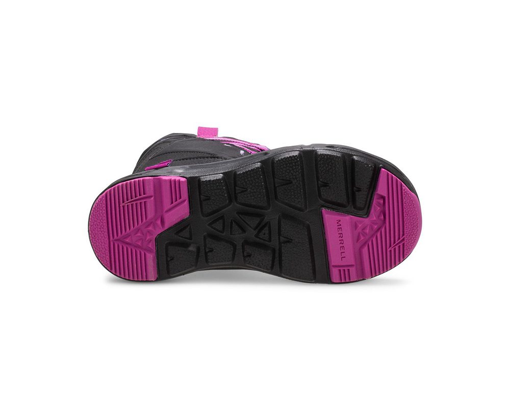 Merrell Støvler Børn - Snow Quest Lite 2.0 Waterproof - Sort - BWH321689